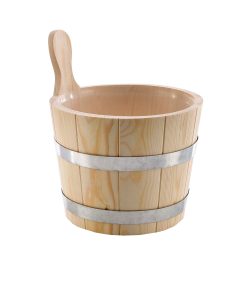 Aufgusseimer 5l aus Nadelholz