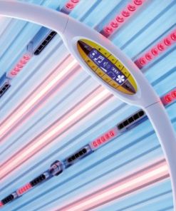 Tunnel Solarium blau