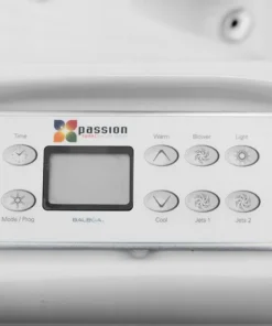 Display des Whirlpool Pure Relax von Passion Spas