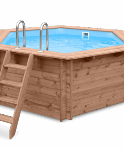 Luxus-Schwmmbad aus Holz Mambo Beach 355x307x116 cm