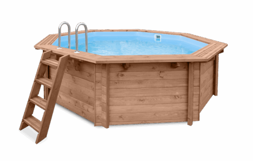 Luxus-Schwmmbad aus Holz Cabana Beach 434x401x116 cm