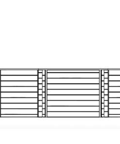Luxus-Schwmmbad aus Holz Cabana Beach 434x401x116 cm