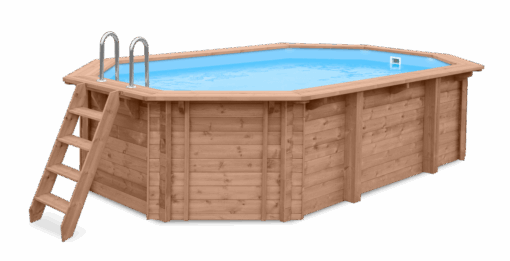 Luxus-Schwmmbad aus Holz DaaibooBeach 563x352x124 cm