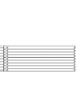 Luxus-Schwmmbad aus Holz DaaibooBeach 563x352x124 cm