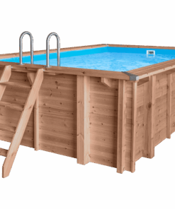 Luxus-Schwimmbad aus Holz Santa Cruz 502x322x124cm