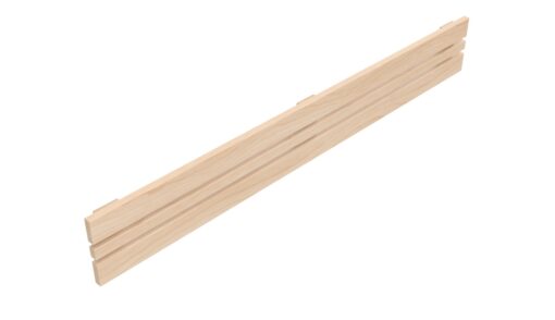 Rückenlehne aus Erlenholz 1 stück