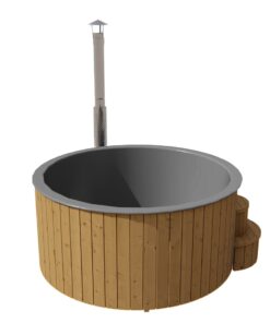 Hot Tub Deluxe XL, Thermowood, Ø220 x 95 cm