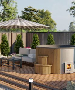 Hot Tub Deluxe Thermowood Ø200 x 95 cm
