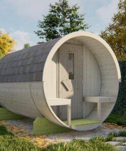 Saunafass Ø205x300 unbehandelt