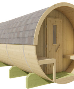 Saunafass, Fichtenholz ø205 cm, Länge 400 cm