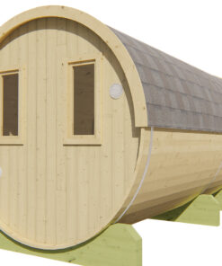 Saunafass, Fichtenholz ø205 cm, Länge 400 cm