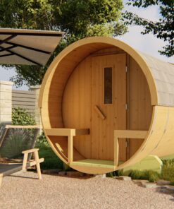 Saunafass Thermo wood ø205 cm, länge 250 cm