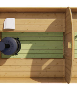 Saunafass Thermo wood ø205 cm, länge 250 cm