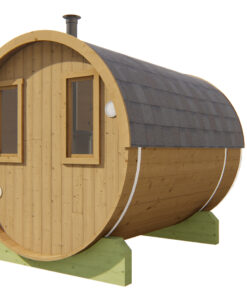 Saunafass Thermo wood ø205 cm, länge 250 cm