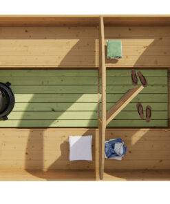 Thermowood saunafass Ø205x350