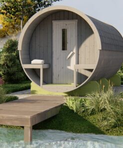 Thermowood saunafass Ø205x400