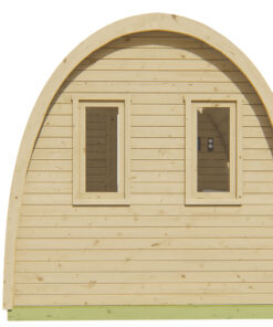 POD sauna 260cm - Fichten Tolva hinten