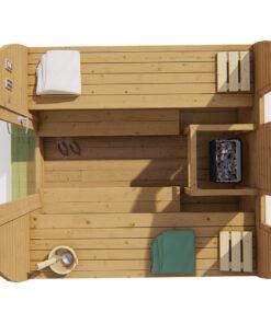 POD sauna 260cm - Thermowood Tolva