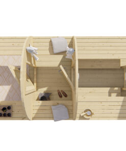 POD sauna 480 cm - Fichten Tolva