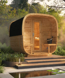 CUBE sauna 280 cm - Thermowood Rovaniemi