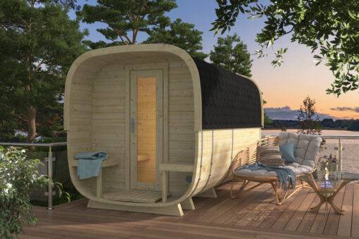 CUBE sauna 390cm - Fichten Rovaniemi