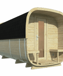 CUBE sauna 390cm - Fichten Rovaniemi