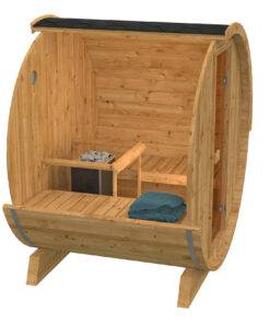 Thermowood saunafass Ø205x160