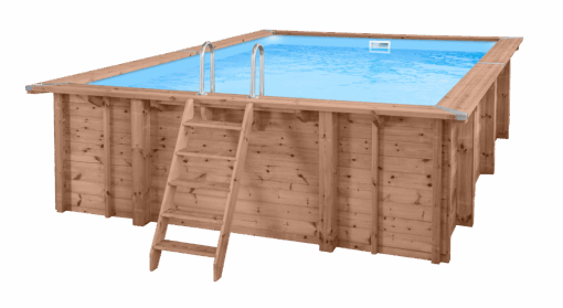 Luxus-Schwimmbad aus Holz Playa Lagun 600x419x131cm