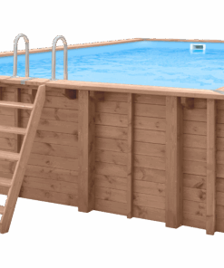 Luxus-Schwimmbad aus Holz Playa Forti 834x492x138cm