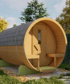 Thermowood saunafass Ø205x300