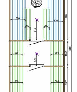 POD sauna 480cm - Thermowood Tolva