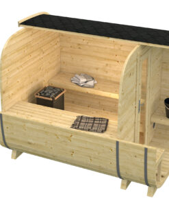 CUBE sauna 280cm - Fichten Rovaniemi