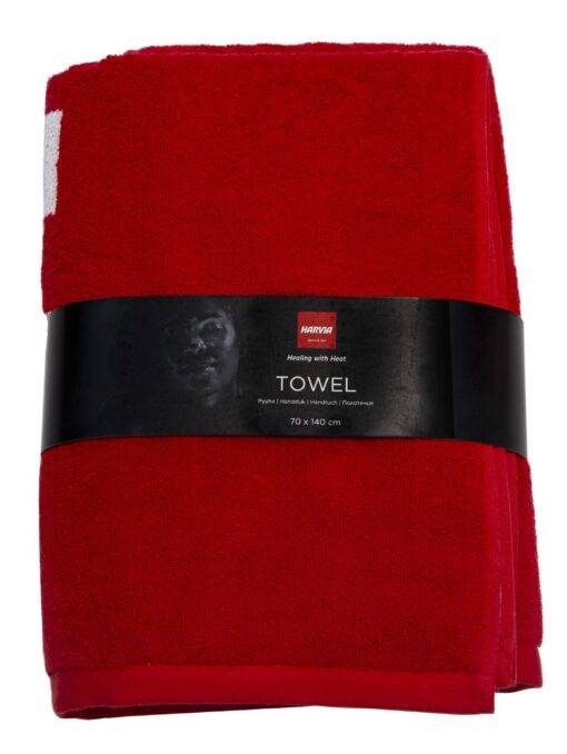 Handtuch Harvia 70x140cm rot