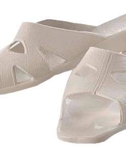 Bade-Sandalen komplett aus Weich-PVC Farbe weiß Schuhgröße 37