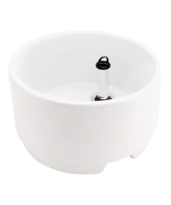 Rundes Fußbecken aus Sanitärkeramik